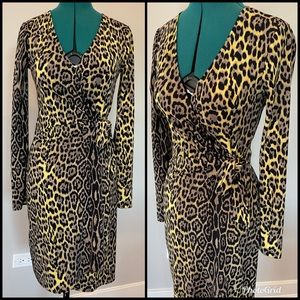 BCBGMAXAZRIA Adele Wrap Dress